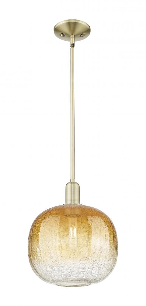 Brookhaven Sphere - 1 Light - 6 inch - Antique Brass - Mini Pendant
