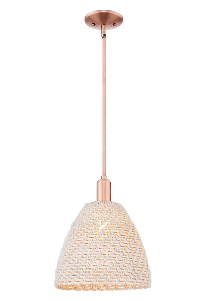 Bristol Natural - 1 Light - 6 inch - Antique Copper - Mini Pendant