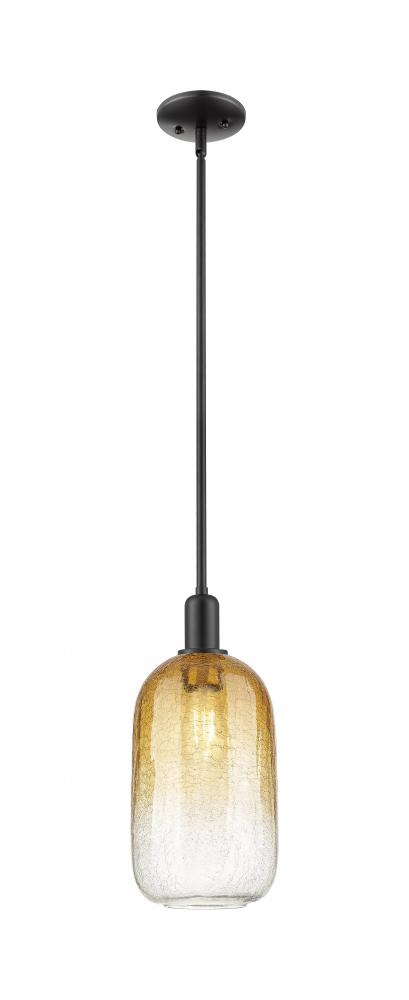 Brookhaven Cloche - 1 Light - 6 inch - Matte Black - Mini Pendant