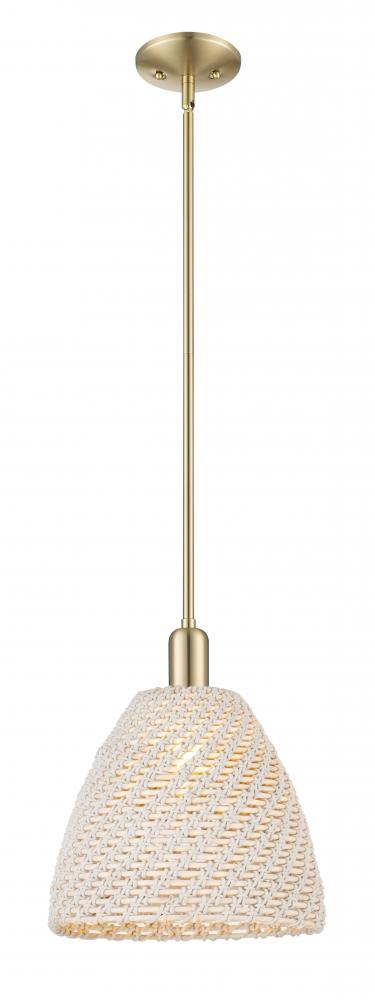 Bristol Natural - 1 Light - 6 inch - Champagne Bronze - Mini Pendant