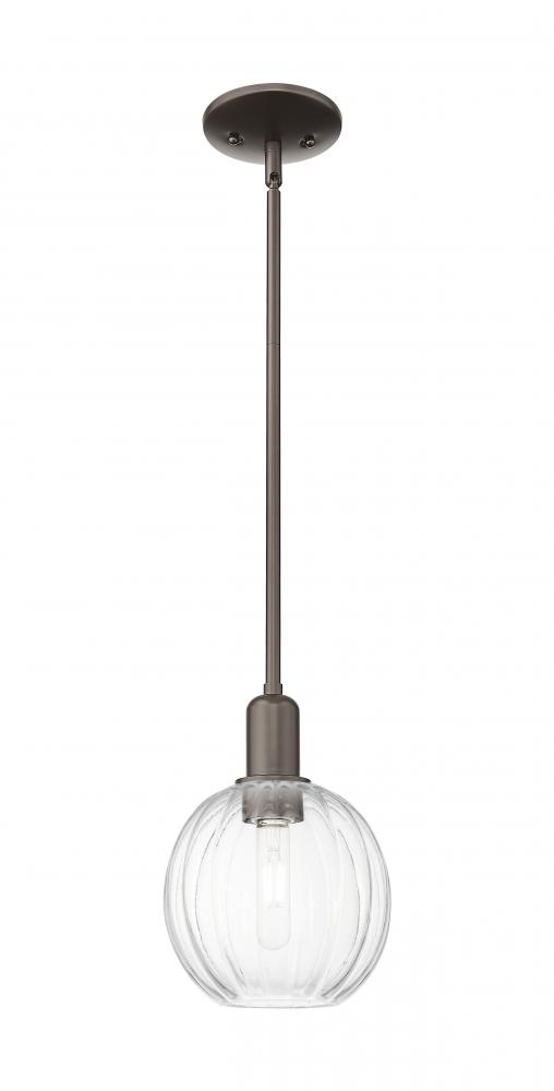 Preston Globe - 1 Light - 6 inch - Oil Rubbed Bronze - Mini Pendant