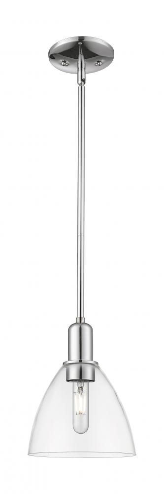 Bristol - 1 Light - 8 inch - Polished Chrome - Stem hung - Mini Pendant