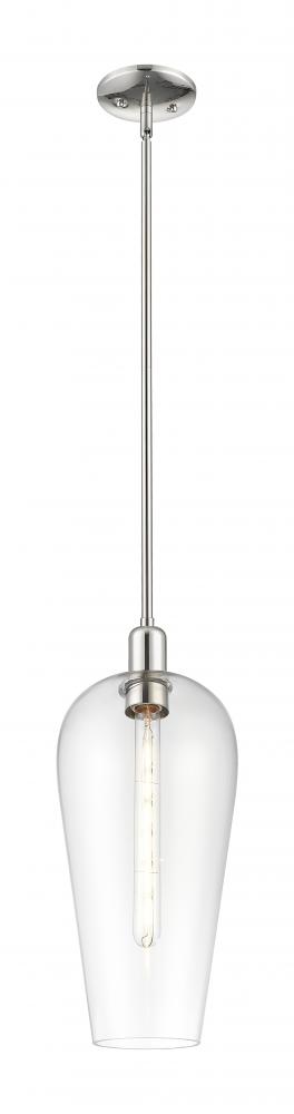 Chelsea - 1 Light - 6 inch - Polished Nickel - Mini Pendant