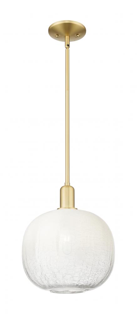 Brookhaven Sphere - 1 Light - 6 inch - Satin Gold - Mini Pendant