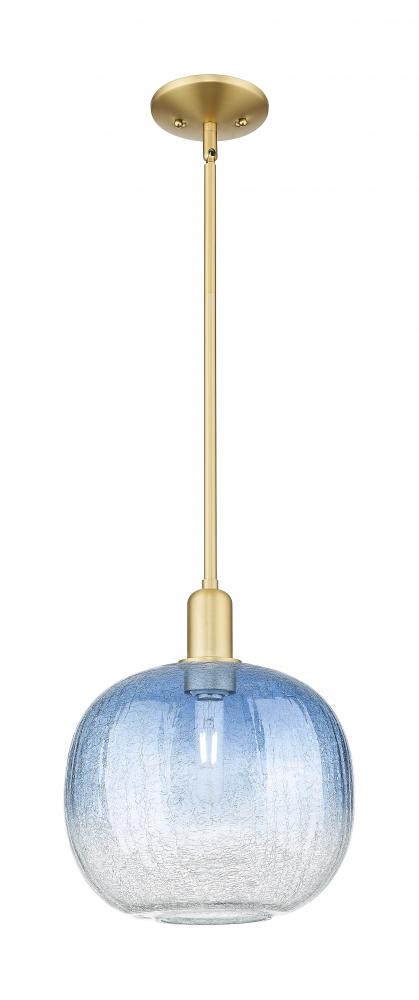 Brookhaven Sphere - 1 Light - 6 inch - Satin Gold - Mini Pendant