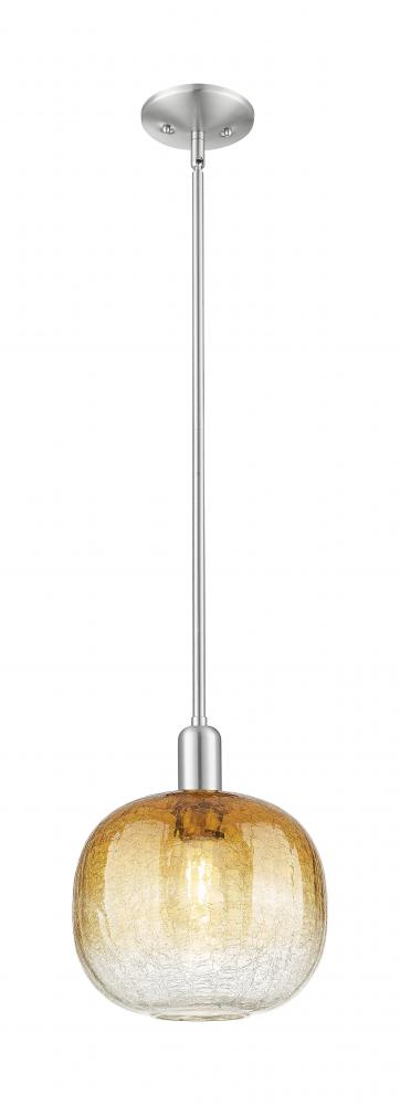 Brookhaven Sphere - 1 Light - 6 inch - Brushed Satin Nickel - Mini Pendant