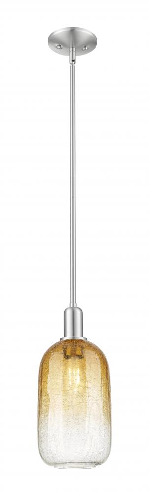 Brookhaven Cloche - 1 Light - 6 inch - Brushed Satin Nickel - Mini Pendant