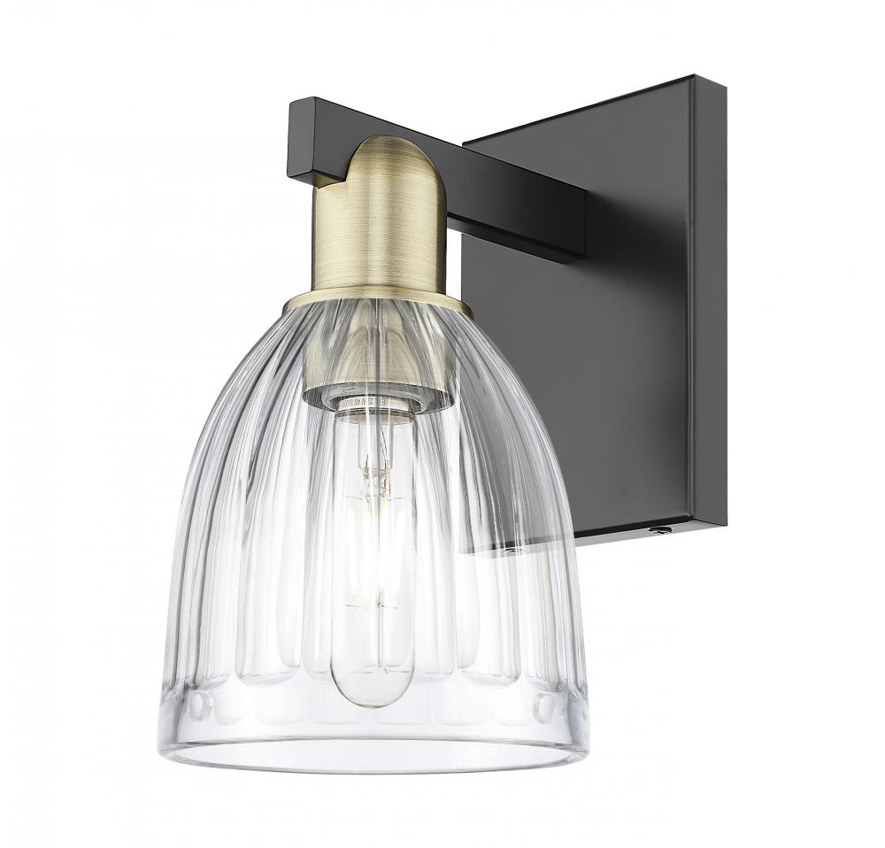 Brookfield - 1 Light - 6 inch - Black Antique Brass - Sconce