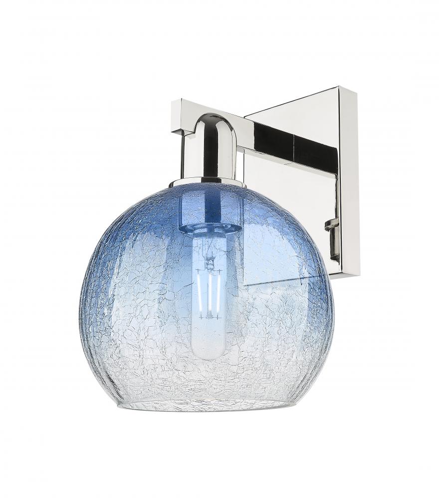 Brookhaven Globe - 1 Light - 6 inch - Polished Nickel - Sconce