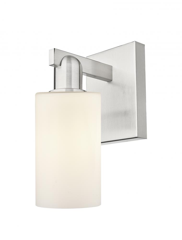 Clymer - 1 Light - 4 inch - Brushed Satin Nickel - Sconce