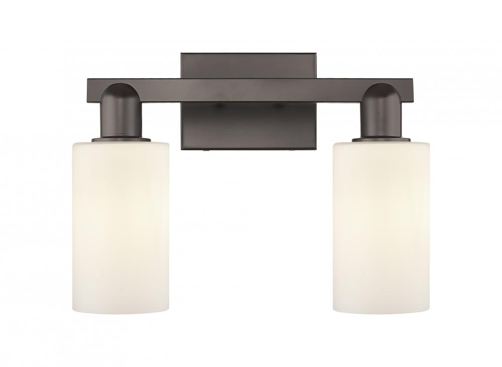 Clymer - 2 Light - 15 inch - Oil Rubbed Bronze - Bath Vanity Light