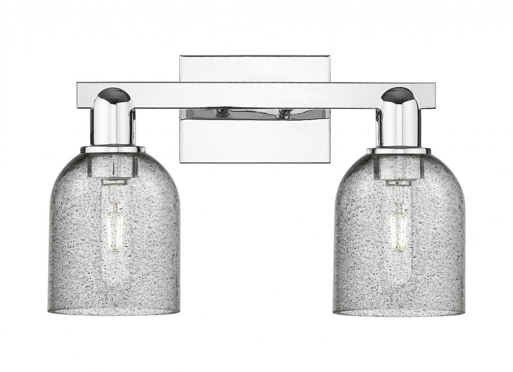 Caledonia - 2 Light - 16 inch - Polished Chrome - Bath Vanity Light