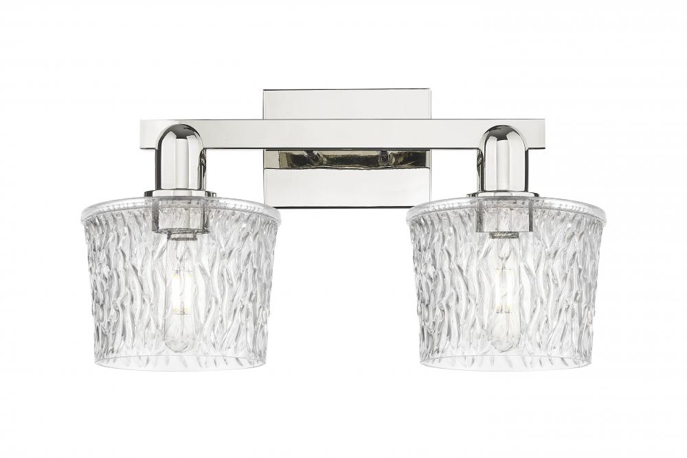 Niagara - 2 Light - 18 inch - Polished Nickel - Bath Vanity Light
