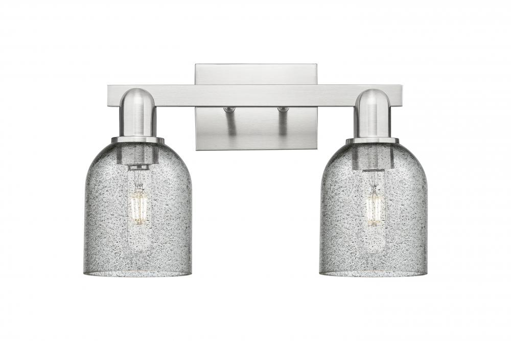 Caledonia - 2 Light - 16 inch - Satin Gold - Bath Vanity Light