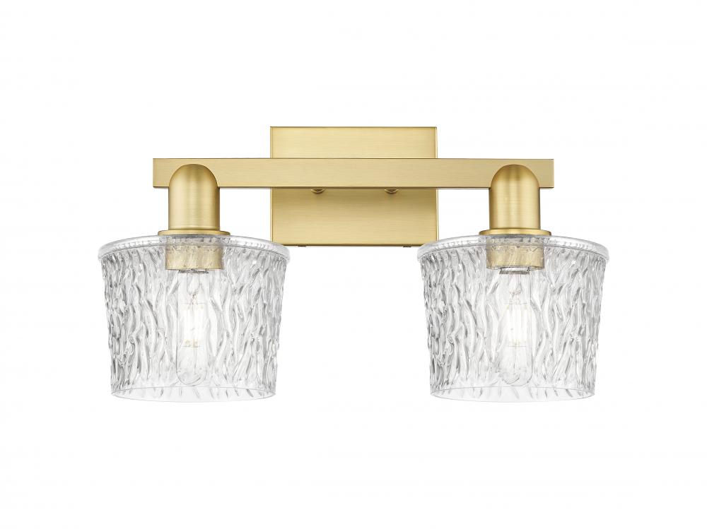 Niagara - 2 Light - 18 inch - Satin Gold - Bath Vanity Light