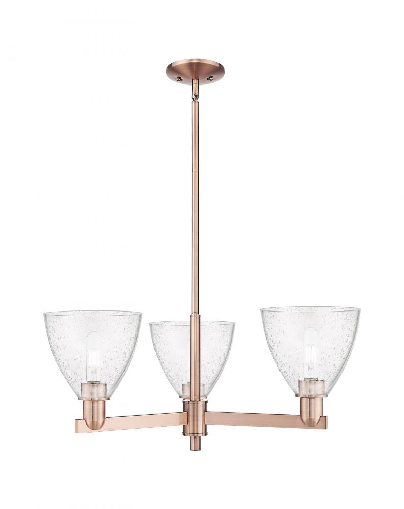 Bristol - 3 Light - 29 inch - Antique Copper - Stem hung - Pendant