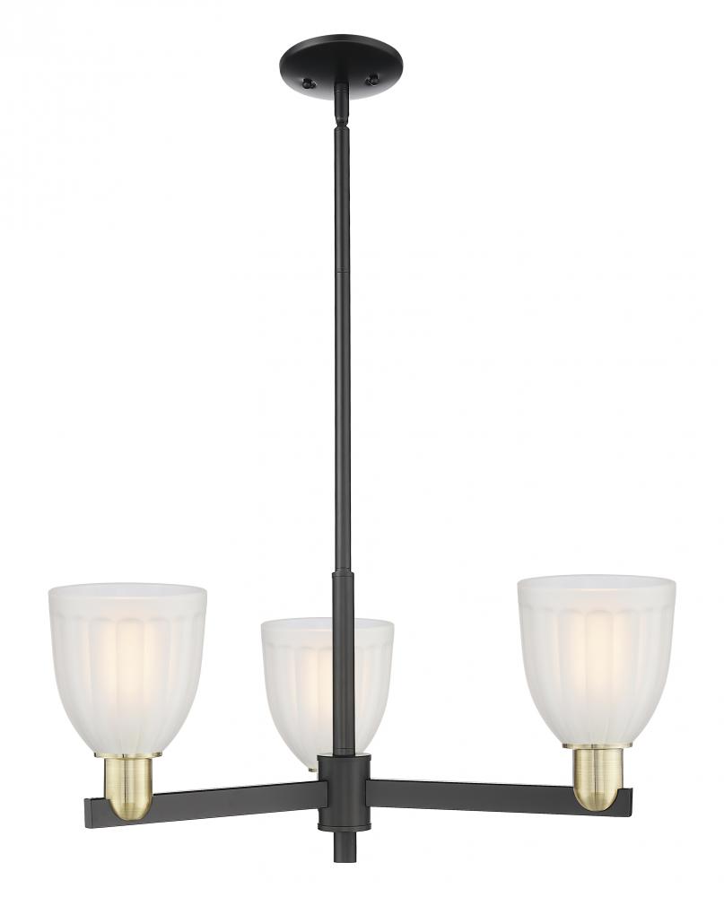 Brookfield - 3 Light - 28 inch - Black Antique Brass - Stem hung - Pendant