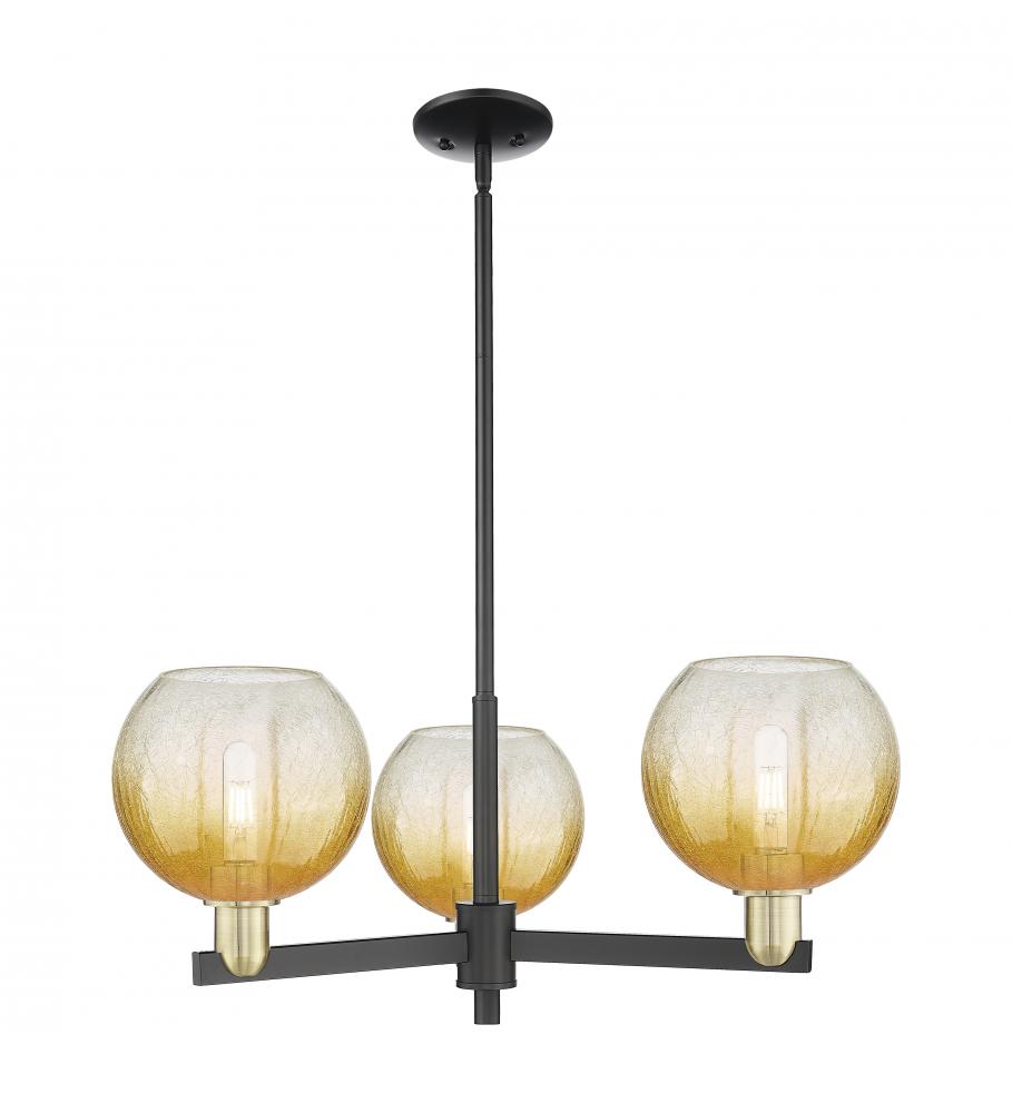 Brookhaven Globe - 3 Light - 18 inch - Black Antique Brass - Pendant