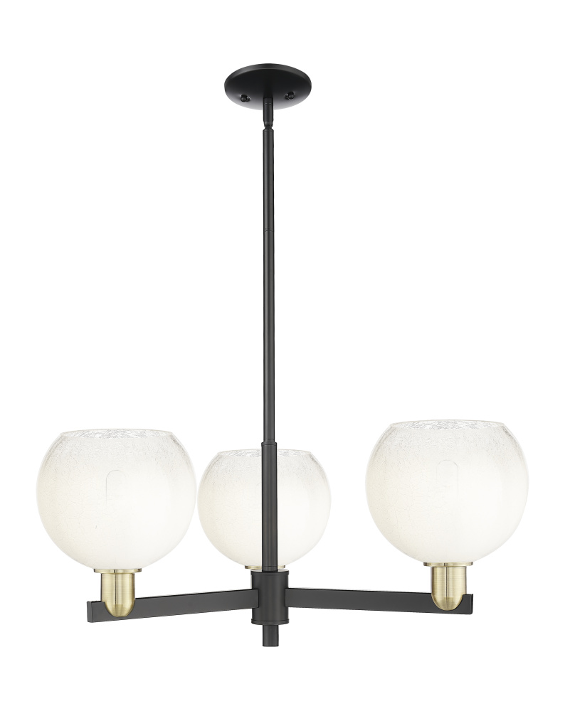 Brookhaven Globe - 3 Light - 18 inch - Black Antique Brass - Pendant