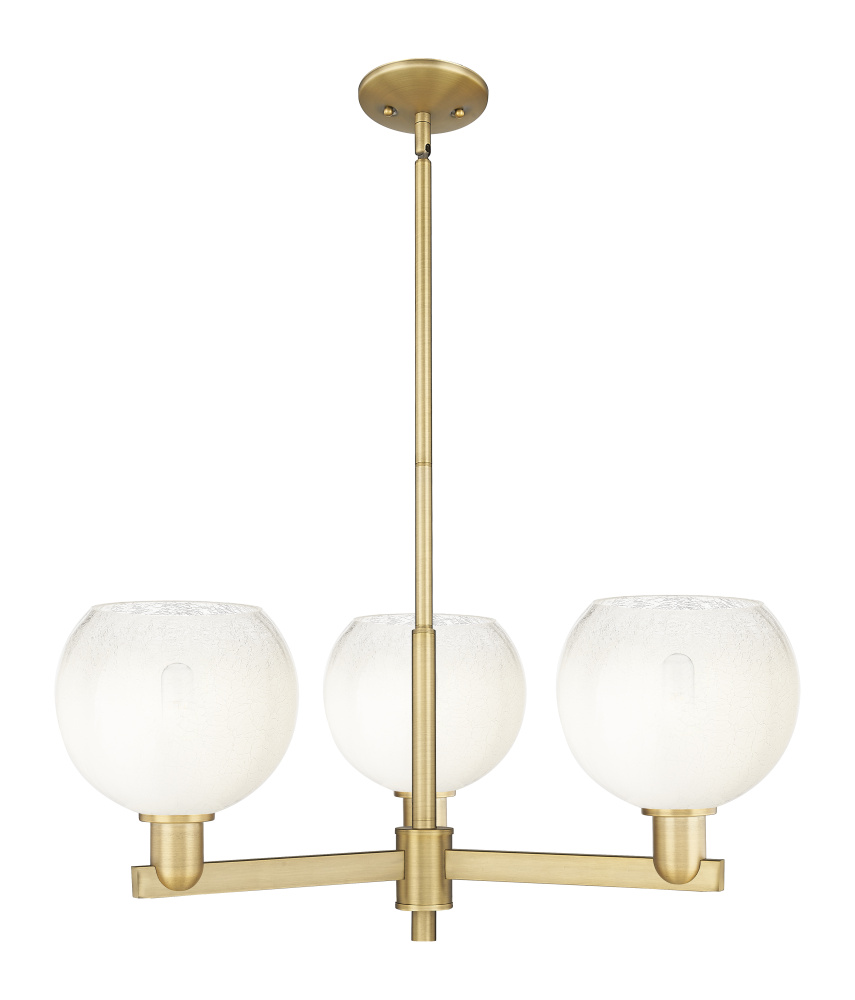 Brookhaven Globe - 3 Light - 18 inch - Brushed Brass - Pendant