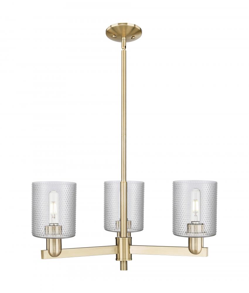 Cobbleskill - 3 Light - 27 inch - Champagne Bronze - Stem hung - Pendant