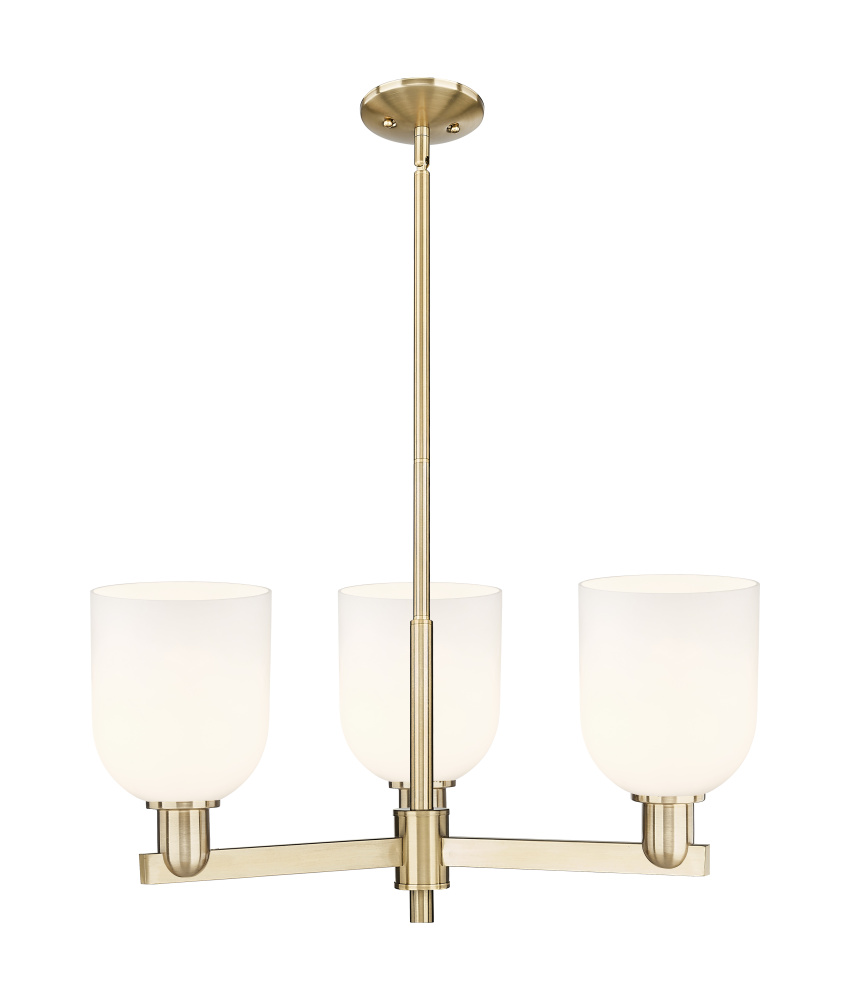 Bella - 3 Light - 27 inch - Champagne Bronze - Stem hung - Pendant