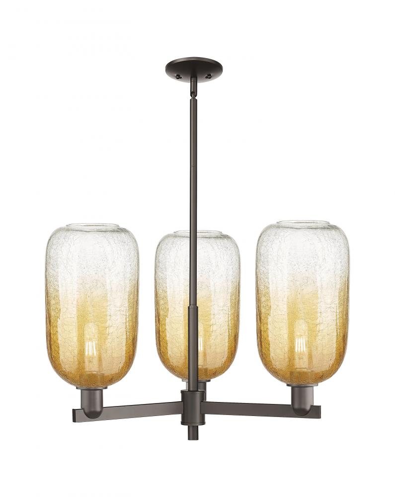 Brookhaven Cloche - 3 Light - 18 inch - Oil Rubbed Bronze - Pendant