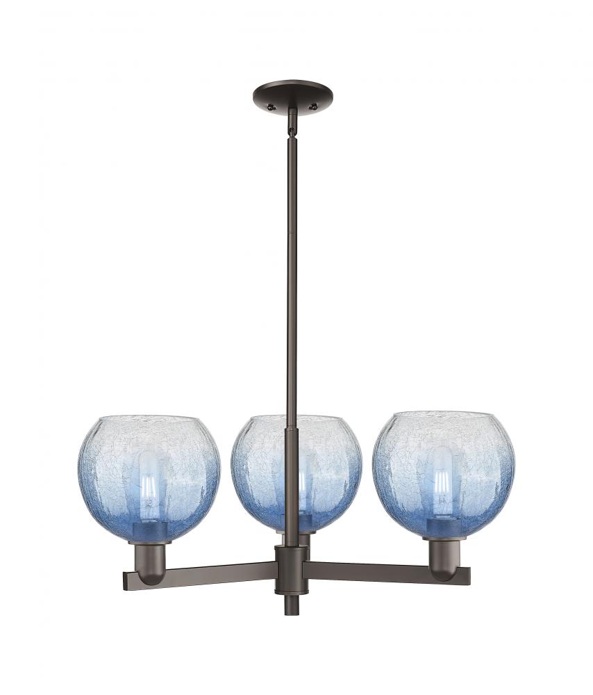 Brookhaven Globe - 3 Light - 18 inch - Oil Rubbed Bronze - Pendant