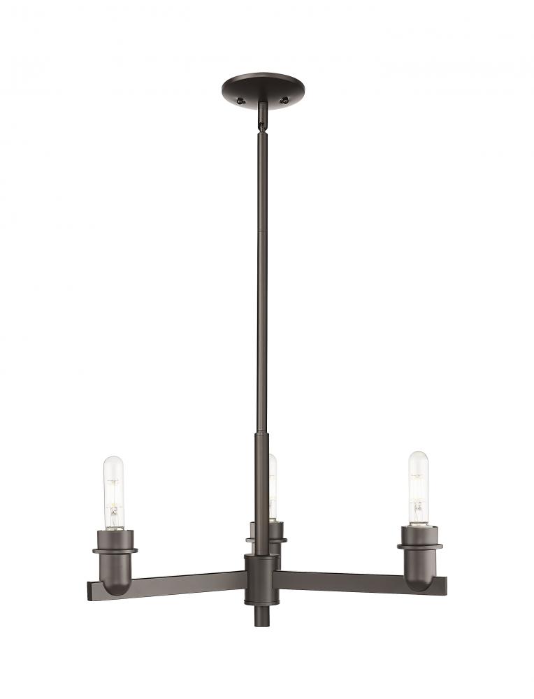 Arcadia - 3 Light - 24 inch - Oil Rubbed Bronze - Pendant