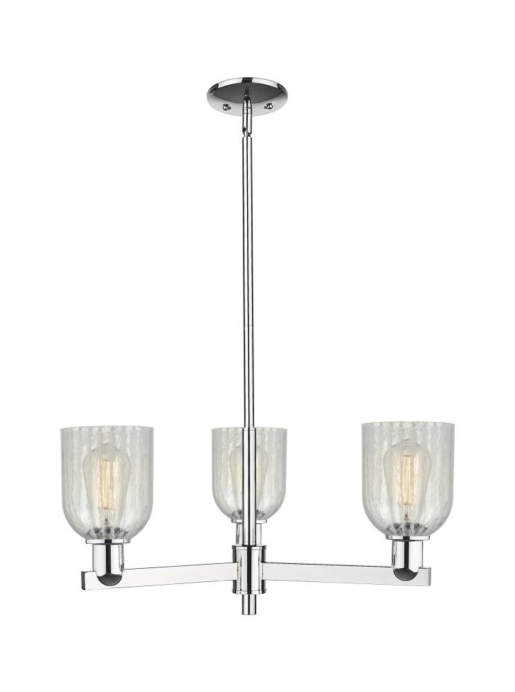 Caledonia - 3 Light - 27 inch - Polished Chrome - Stem hung - Pendant