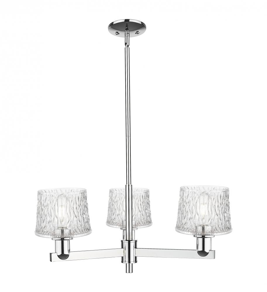 Niagara - 3 Light - 28 inch - Polished Chrome - Stem hung - Pendant