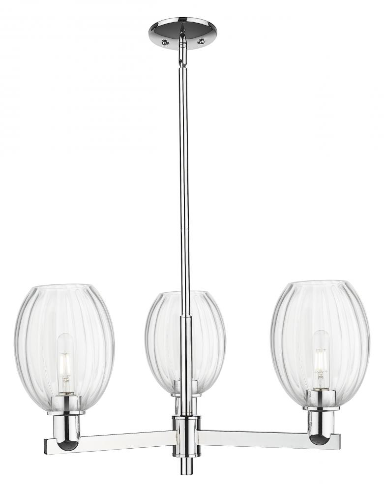Preston Bulb - 3 Light - 18 inch - Polished Chrome - Pendant