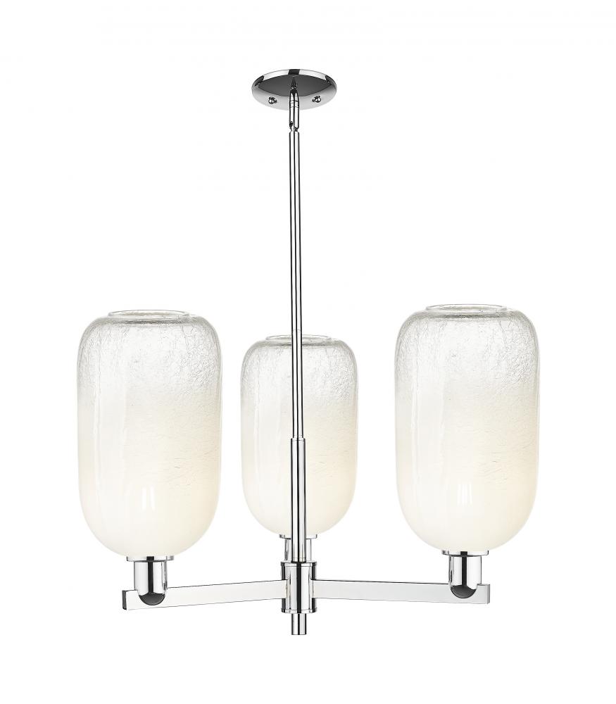 Brookhaven Cloche - 3 Light - 18 inch - Polished Chrome - Pendant