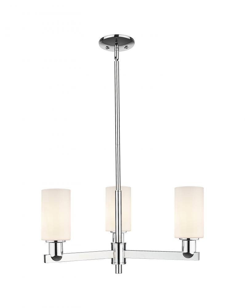 Clymer - 3 Light - 26 inch - Polished Chrome - Stem hung - Pendant
