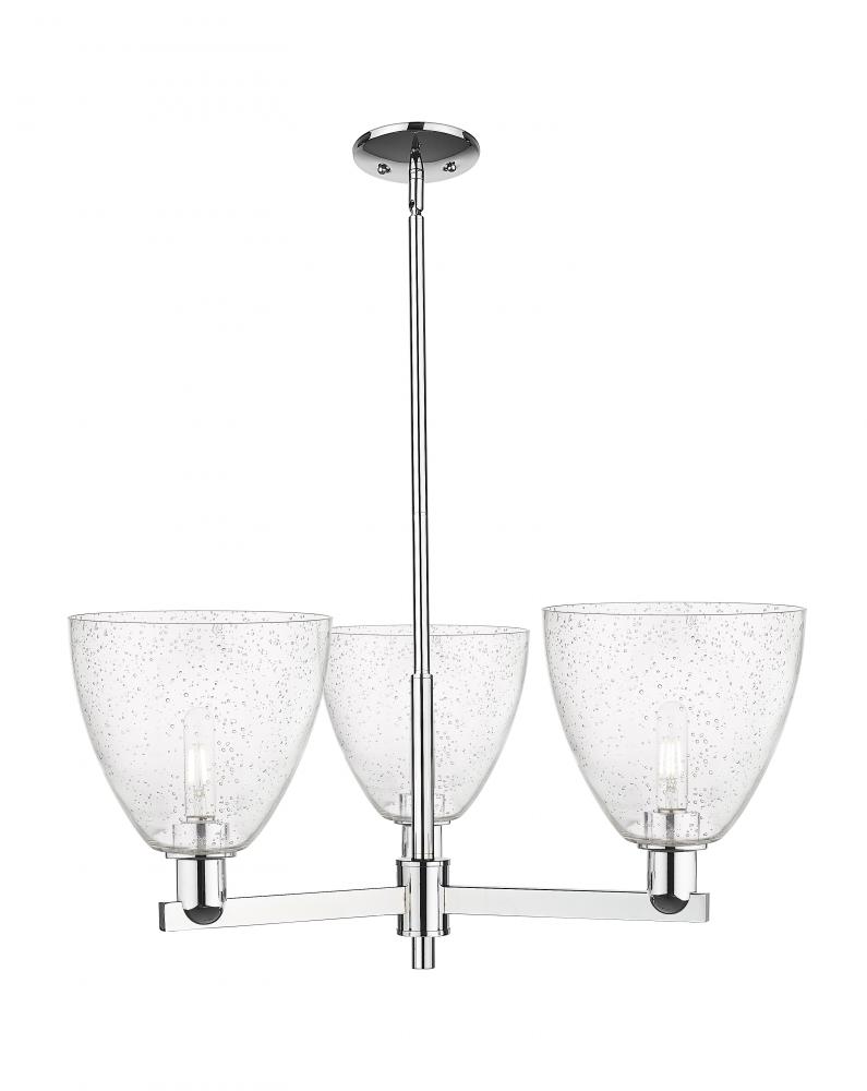 Bristol - 3 Light - 31 inch - Polished Chrome - Stem hung - Pendant
