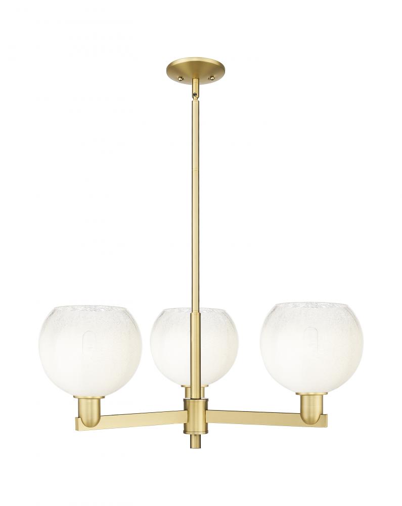 Brookhaven Globe - 3 Light - 18 inch - Satin Gold - Pendant
