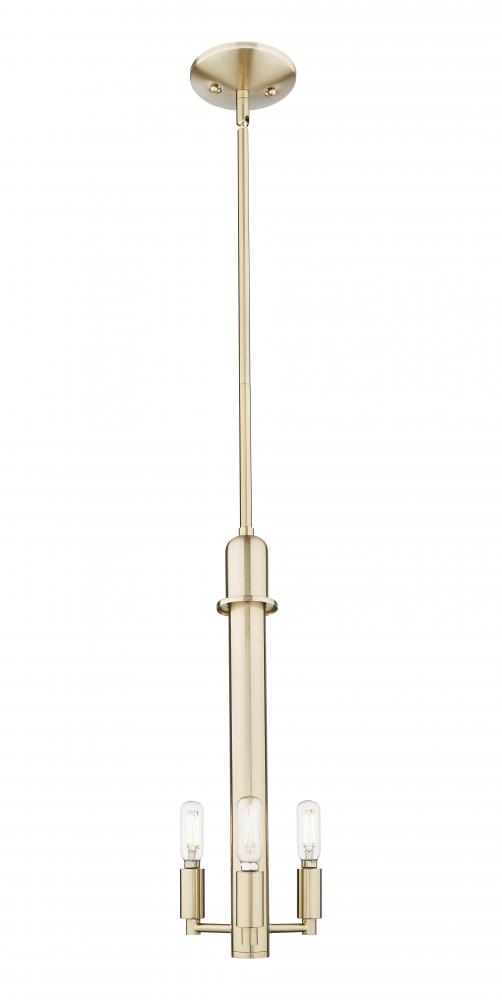 Arcadia - 3 Light - 7 inch - Champagne Bronze - Mini Pendant