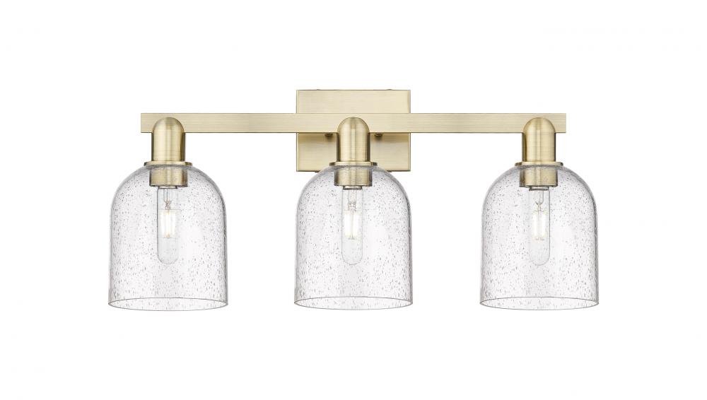 Bella - 3 Light - 25 inch - Antique Brass - Bath Vanity Light
