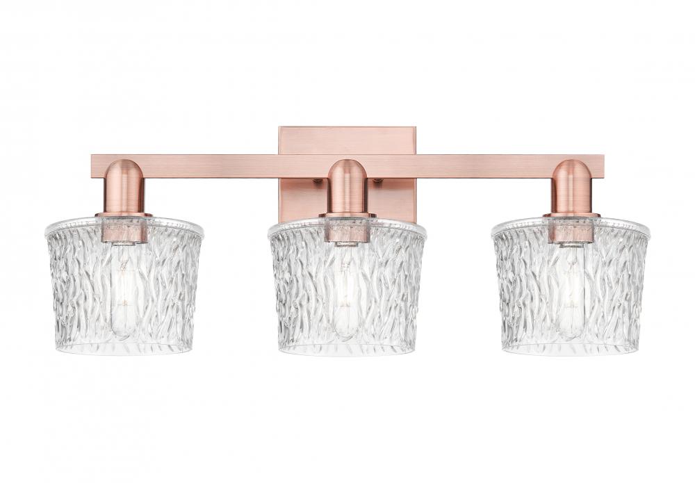 Niagara - 3 Light - 26 inch - Antique Copper - Bath Vanity Light