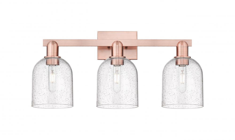 Bella - 3 Light - 25 inch - Antique Copper - Bath Vanity Light