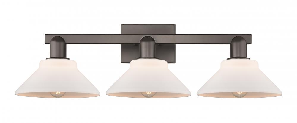 Orwell - 3 Light - 27 inch - Oil Rubbed Bronze - Bath Vanity Light