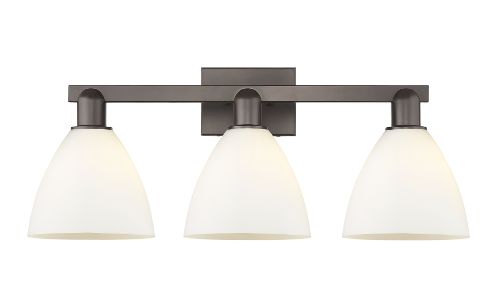 Bristol - 3 Light - 27 inch - Oil Rubbed Bronze - Bath Vanity Light