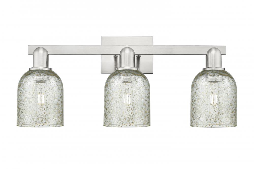 Caledonia - 3 Light - 24 inch - Brushed Satin Nickel - Bath Vanity Light