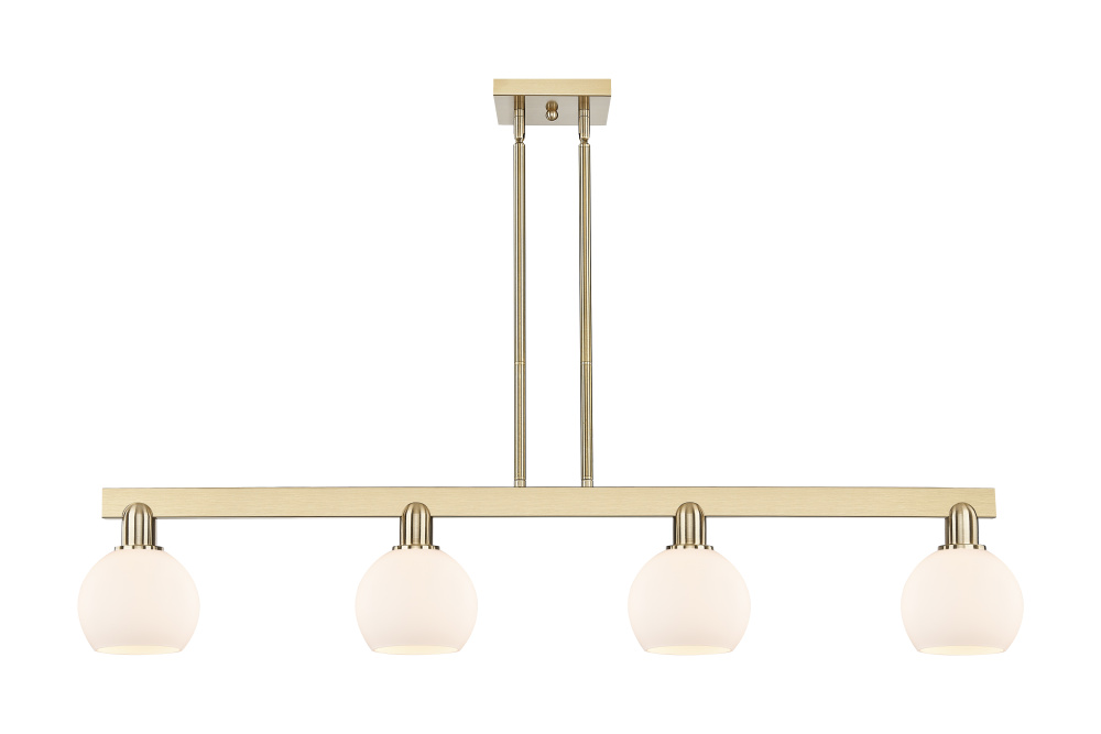 Athens - 4 Light - 49 inch - Champagne Bronze - Stem hung - Island Light