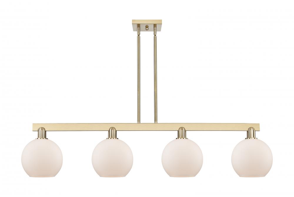 Athens - 4 Light - 51 inch - Champagne Bronze - Stem hung - Island Light