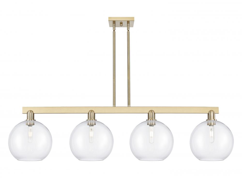 Athens - 4 Light - 53 inch - Champagne Bronze - Stem hung - Island Light