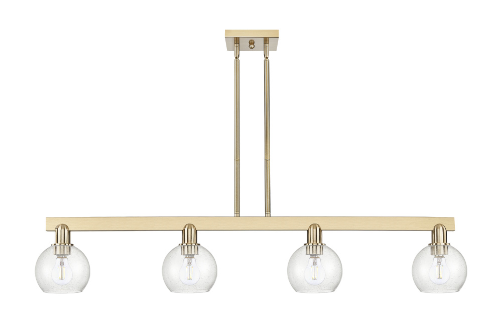 Athens - 4 Light - 49 inch - Champagne Bronze - Stem hung - Island Light