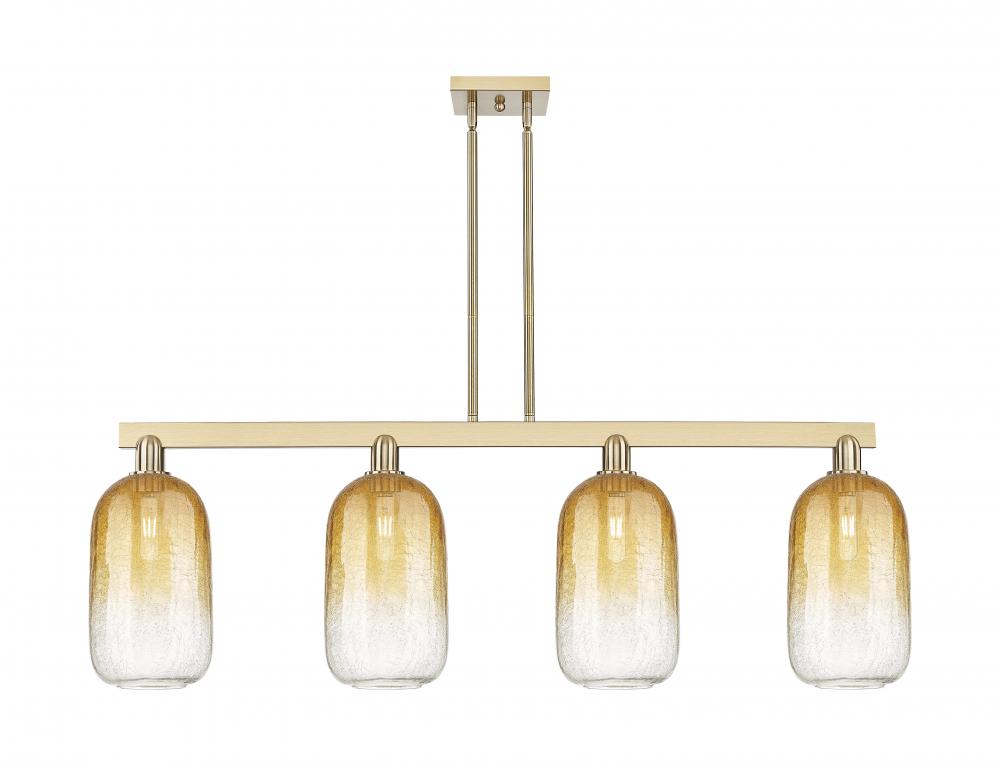 Brookhaven Cloche - 4 Light - 48 inch - Champagne Bronze - Stem hung - Island Light