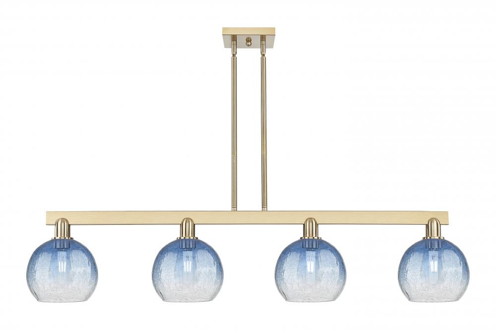 Brookhaven Globe - 4 Light - 48 inch - Champagne Bronze - Stem hung - Island Light