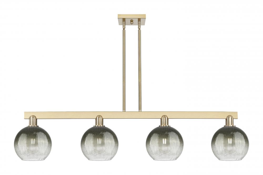 Brookhaven Globe - 4 Light - 48 inch - Champagne Bronze - Stem hung - Island Light